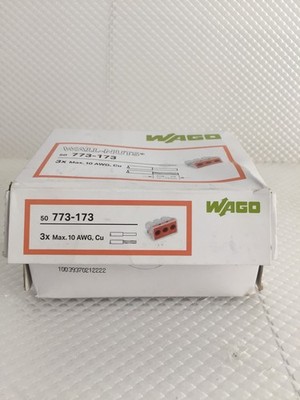 WAGO WALL NUTS 773-173 BOX OF 50...19