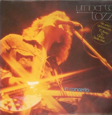 Umberto Tozzi In Concerto NEAR MINT CGD 2xVinyl LP
