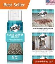 Protect Your Fabrics with Scotchgard Foam Cleaner - 14 oz Stain Defense Spray 0.79 per fl oz