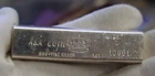 Vintage A&A Coin s 10 oz .999 Silver Bar lot 10881