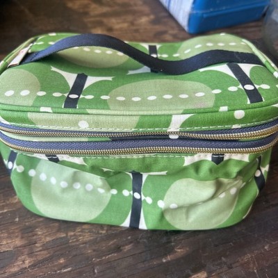 ORLA KIELY TARGET MAKEUP TRAVEL POOL GYM COSMETIC BAG CASE GREEN