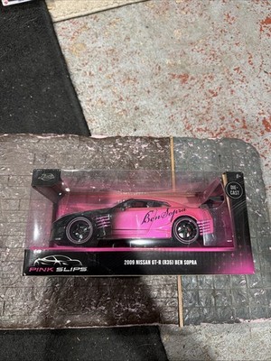 2025 Jada Pink Slips Black/Pink 2009 Nissan GT-R Ben Sopra JDM VHTF 1/24 Scale