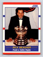 1990-91 Score - Award Winners Rick Meagher #359 St. Louis Blues Hockey Card