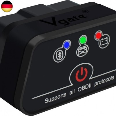 Vgate iCar2 OBD2 Bluetooth Adapter Diagnose-Scanner für iOS & Android: 