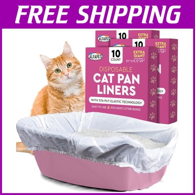 Waterproof Kitty Litter Liners - 20 lb Capacity