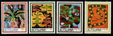 BOTSWANA SG1015/8 2004 KURU ART PROJECT MNH