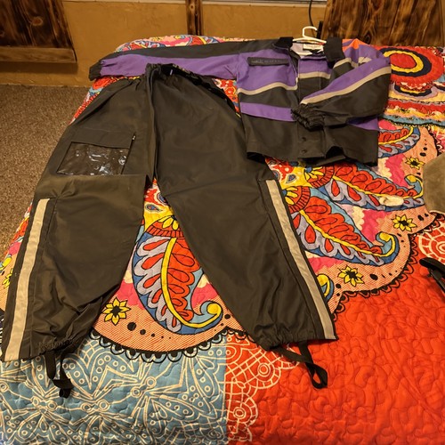 Women’s Motor Cycle Rain Gear Size Small