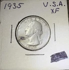 1935 Washington Quarter 25c