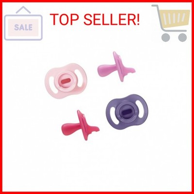 Tommee Tippee Ultra-Light StayPut Pacifier, One-Piece Silicone Design, 18-36m, 4