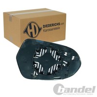 Diederichs Spiegelglas AsphÄRisch Beheizbar Links Passend FüR Audi A6 | 1028027