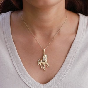 Authentic The Untamed Spirit Golden Equine Talisman