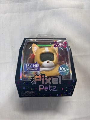 MGA Pixel Petz Corgi Interactive Digital Pet Dog NEW - Demo Batteries Worn Out