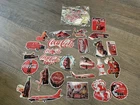 Coca Cola Sticker Lot Vintage Style Coke Advertising Vinyl Decals Mixed Lot 78