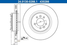 ATE 24.0130-0266.1 Bremsscheibe für LAND ROVER