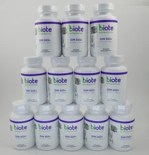 12 Pack Biote Nutraceutical DIM SGS + Hormone + Detox 60 Capsules EXP 03/2026