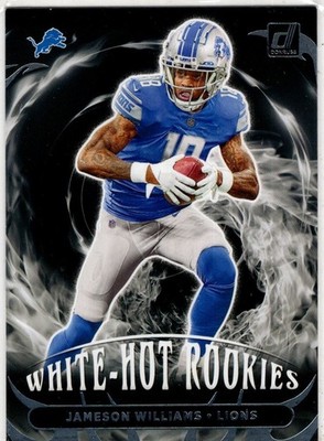2022 Panini Donruss Football Jameson Williams No. WHR-4 Detroit Lions