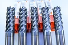LOT ( 5 PCS )  IMCO 1/2" POW-R-PATH CARBIDE 63216 END MILLS 7 FLUTE .060" RADIUS