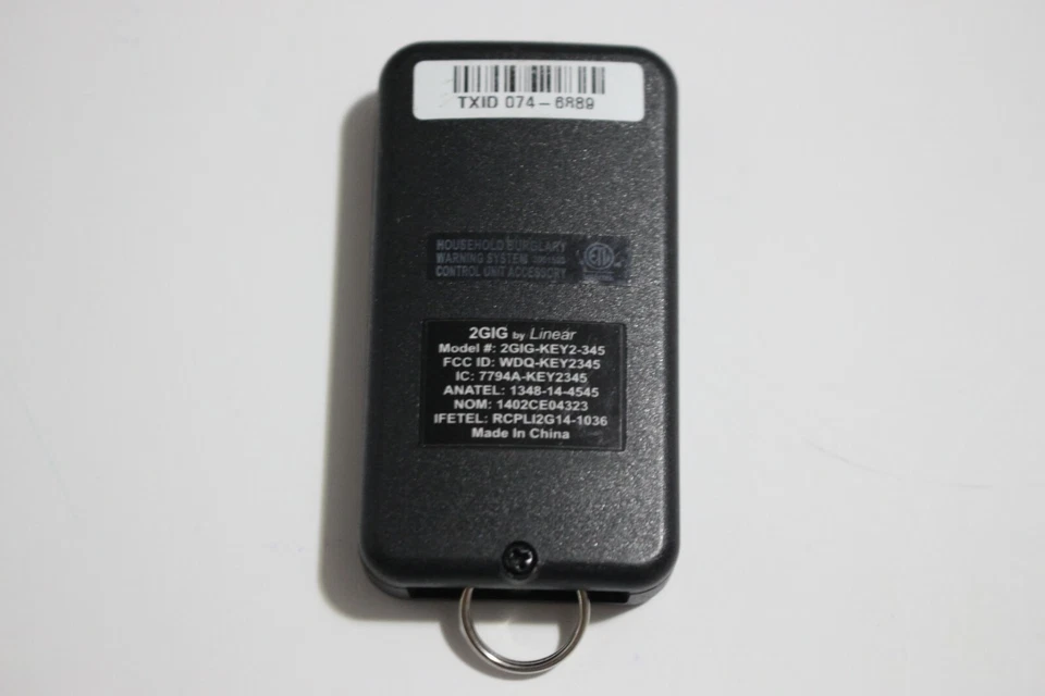  2gig por Linear FCC ID: WDQ-KEY2345 TRANSMISOR REMOTO ENTRADA SIN LLAVE Foto 3 de 4