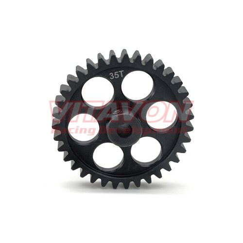 Vitavon 35T Spur Gear 1.5Mod CNC 45# HD 1/5 Works Vitavon Spur Shaft Only X-MAXX - Picture 2 of 2