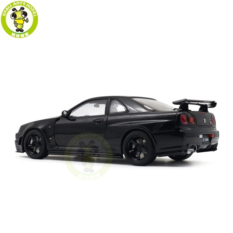 Модель автомобиля Nissan NISMO R34 GT-R Z-tune AUTOart 77463 черный жемчуг 1:18 - Изображение 3 из 4