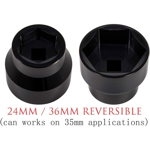 Fuel Oil Filter Cap Socket Removal Wrench 24/35/36mm For 2003-2010 Ford 6.0/6.4L - Picture 14 of 20