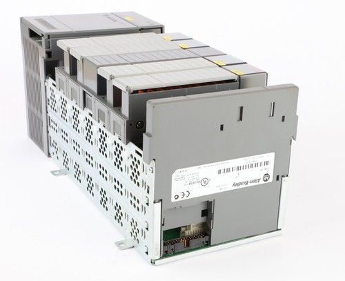 Allen-Bradley 1746-A7 SLC500 7-Slot Rack with 24V Power Supply & I/O Modules - Picture 5 of 7