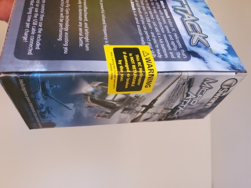 Swann Micro Attack RC Helicopter Gray 8 Min. Flight Time 3D Directional Control - Picture 5 of 6