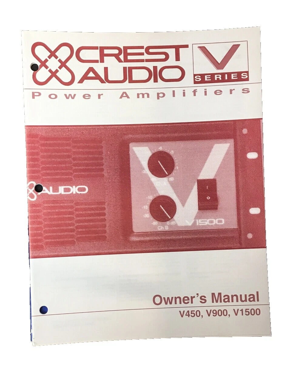 Electrónica Crest Audio Vintage