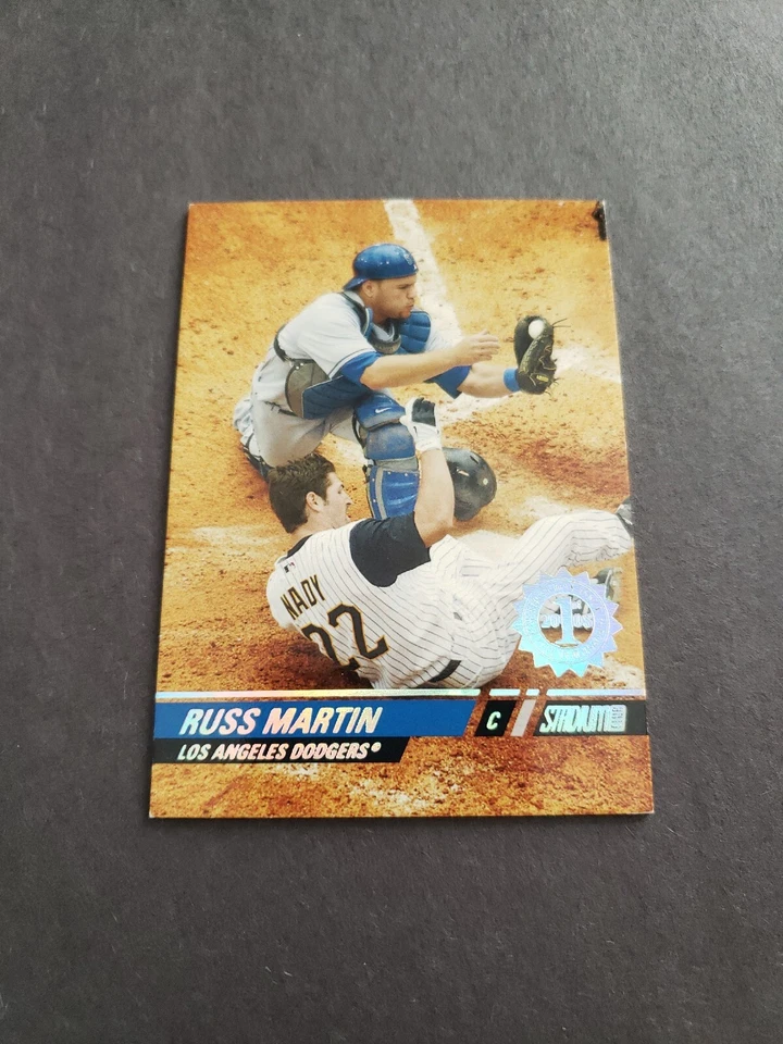2008 Topps Stadium Club /599 First Day Issue Russ Martin Card #5 #284 - Image 2 of 4