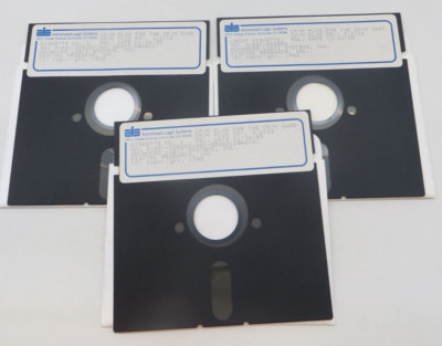 CP/M PLUS REV. 3.01C2 5.25'' Floppy Disk 1985 Advanced Logic Systems Inc. #4041