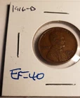 1916 D LINCOLN WHEAT PENNY CENT EXTREMELY FINE CONDITION