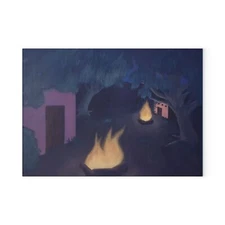 Dreamscape 1 Glass Cutting Board