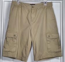 POLO Ralph Lauren Boys Sz 20 Cargo Shorts Beige Khaki Classic Chino Cotton