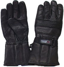 Genuine Leather Lambskin Bikers' Driving Snowmobile All-Purpose Gloves  2155NV