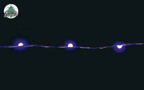 Luci di Natale in blu