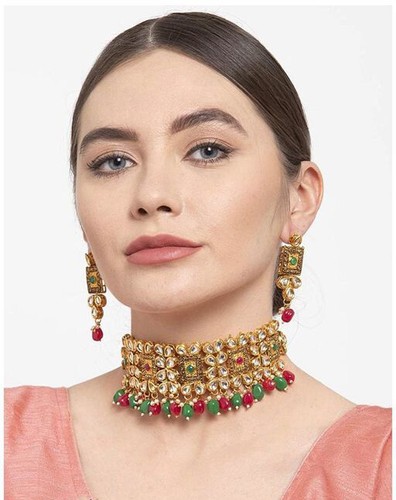Lovely Kundan Gold Plated Indian 
