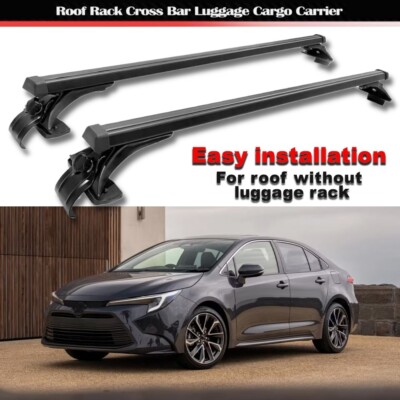 Roof Rack Cross Bars Fits For Toyota Corolla Sedan 2018-2025