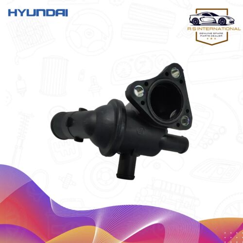 Hyundai genuine i10 radiator water outlet fitting assy 2007-2013 2561102766 - Picture 3 of 5
