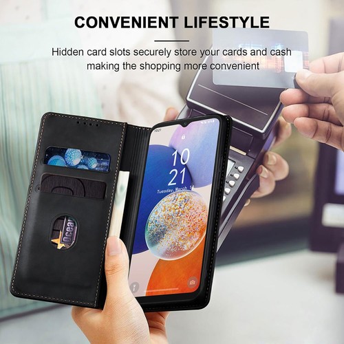For Samsung Galaxy A15 5G Leather Case Card Slots Pocket Wallet Flip Pouch Cover - Picture 23 of 41