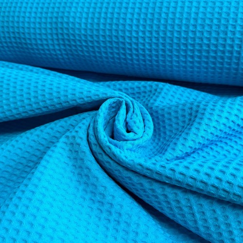 Waffle pique fabric 100% cotton different sizes and thicknesses by the meter - Picture 34 of 48
