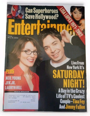 Jimmy Fallon Entertainment Weekly May 10 2002 Tina Fey SNL B36:2094