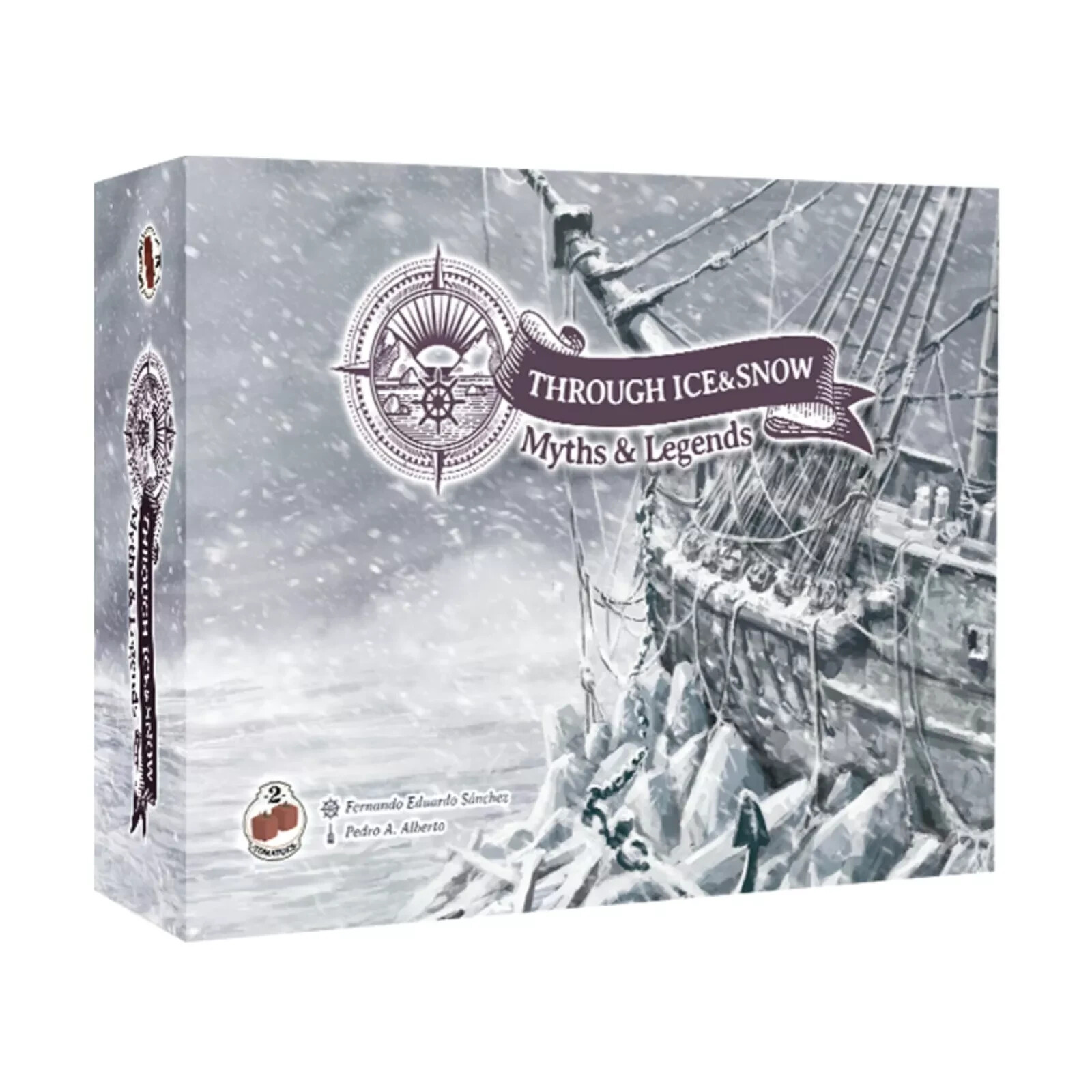 2Tomatoes Games   Through Ice and Snow Myths & Legends   Exploration Board Game
