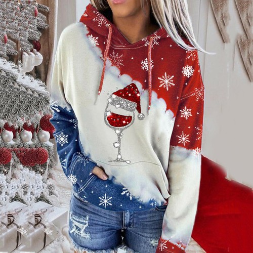 ladies christmas hoodie