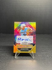 2020 Panini Prizm Draft Picks Masyn Winn Fireworks Auto /20