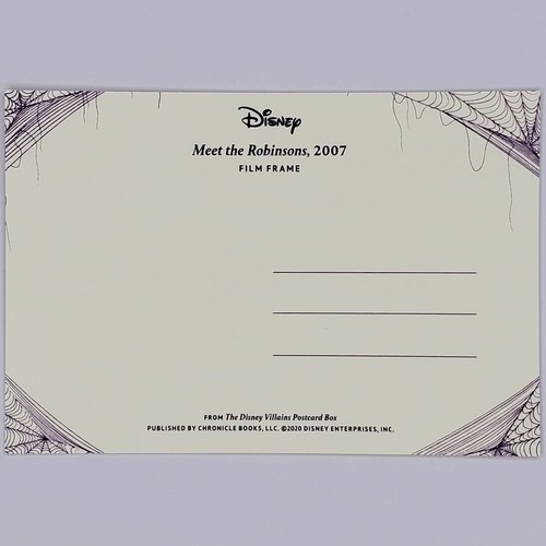 Goob Yagoobin Postkarte Bowler Hut Meet the Robinsons Disney Villains Auflösung - Bild 2 von 2