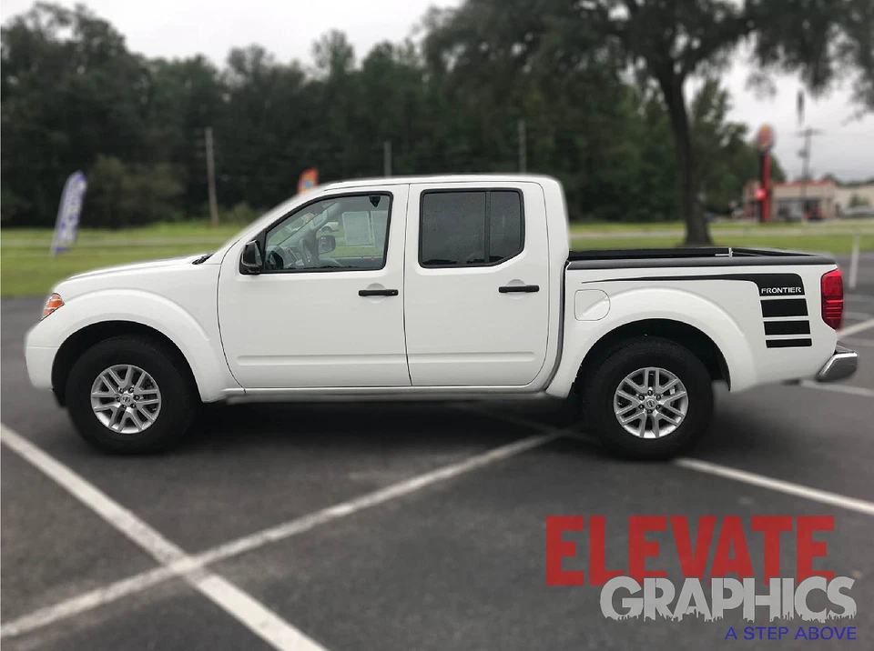 For Nissan Frontier Decals Stripes Vinyl 3M Hood & Side Graphics 2005-2021 - Изображение 2 из 4