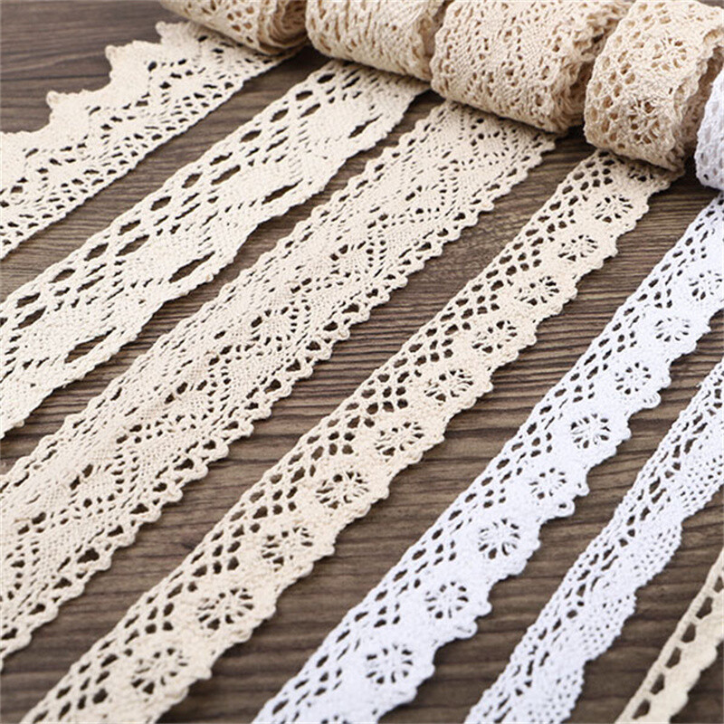 Beige Clothing Material Lace Cotton Diy Ornament Clothing Accessories  wholesale | eBay