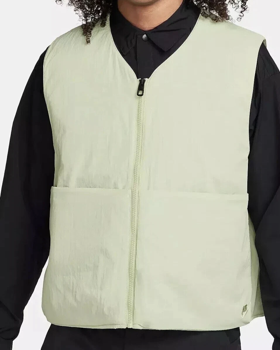 Nike Men Medium Sportswear Tech Pack Therma-FIT ADV Forward-Lined Vest FQ3863