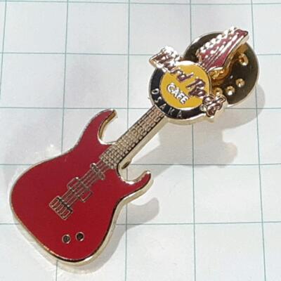 Guitar Red Hard Rock Cafe Pin Z27188 | eBay