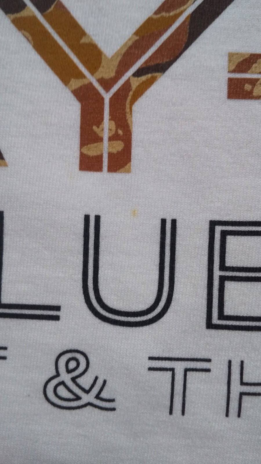 JAY-Z Ape THE BLUEPRINT T-shirt  XL 2 image 4
